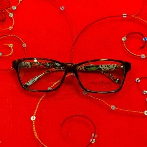 Vera Bradley Frames. Never worn still has stickers on lense